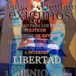 MOVILIZACIÓN WEB DE LOS BLOGUEROS CUBANOS, CON JOSÉ MARTÍ COMO IMAGEN&nbsp;REIVINDICADORA.