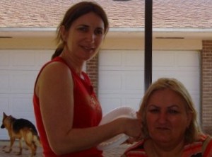 Las almas girasoles de Josan Caballero: Sila Luis y Lourdes Cazola, 2009