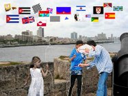 La Ciudad de las Banderas en su Malecón, de Margarita García Alonso.