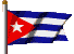 Bandera Cubana Flotando por la Libertad de Cuba.