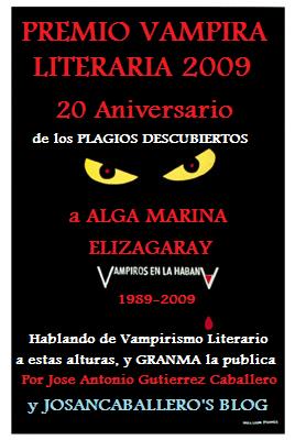 Premio Vampira Literaria de Josan Caballero