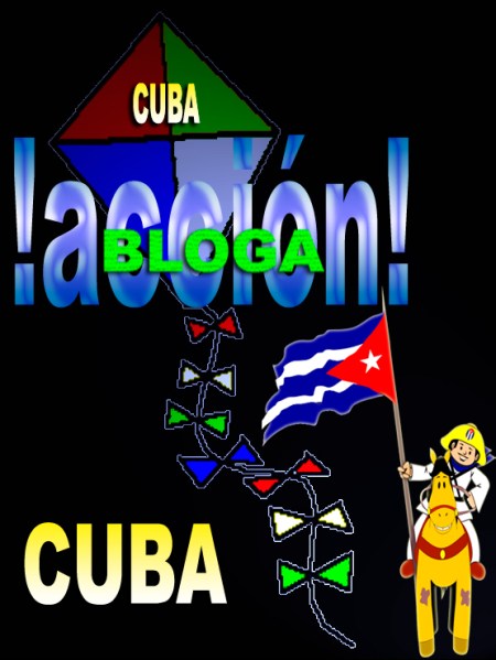 Papalote Bandera Blogacción del Blog Frente Unido por la Libertad Total de Cuba.
