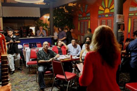 La primera jornada del Concurso Vocacional de COMUNICASIBER, el viernes 29 de abril, en la Galeria Art Estudio de Ivan Galindo y Mario Chuy, fue nutrida y espectacular, a pesar de la lluvia.